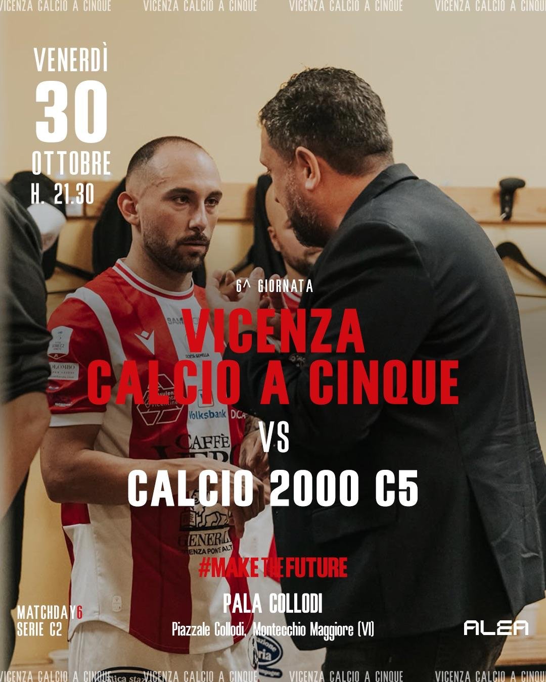 Prossima Partita — Vicenza Calcio a Cinque vs Calcio 2000 C5