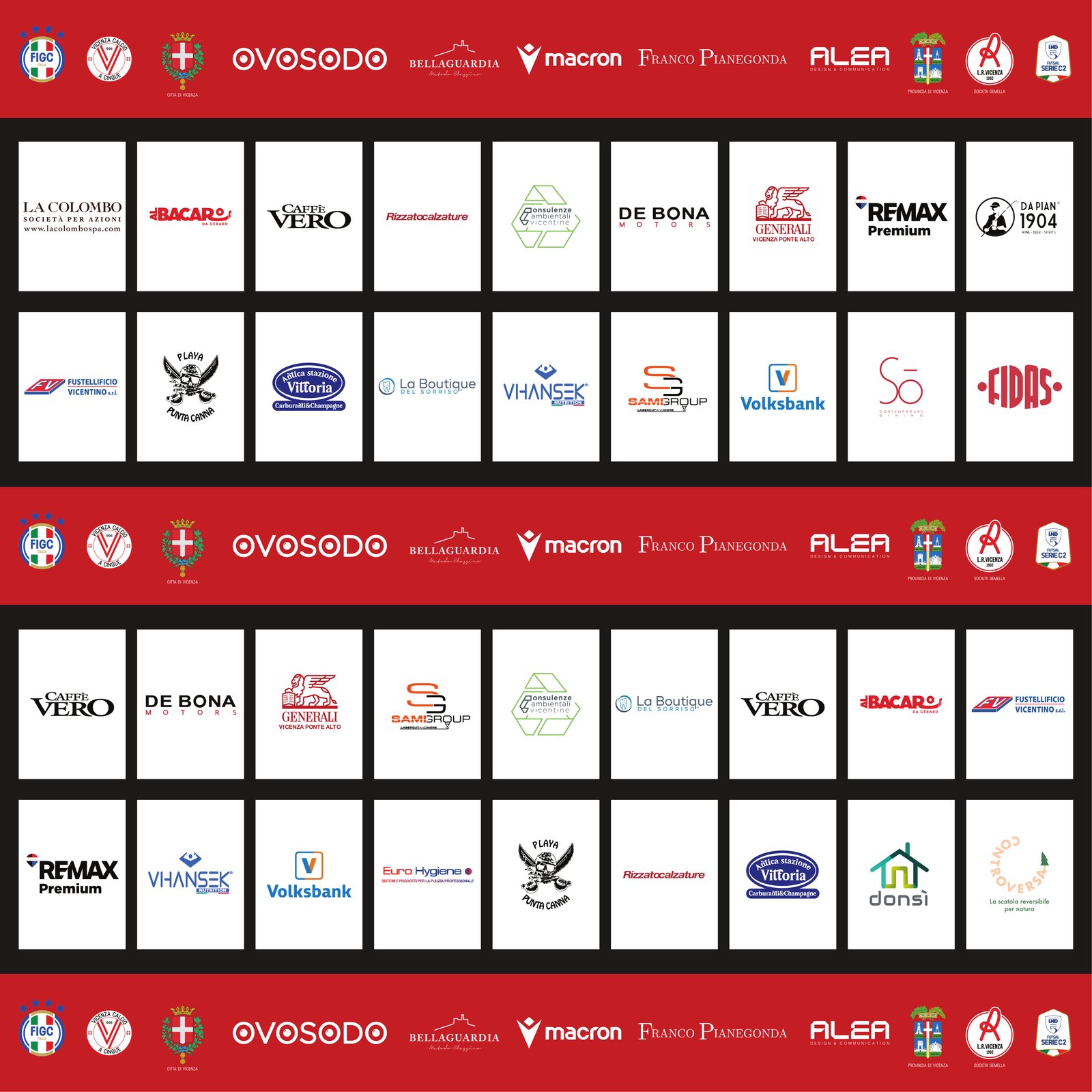 Sponsor & Partner Vicenza Calcio a Cinque
